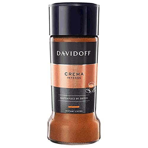 Davidoff Crema Intense Coffee 100% Arabica, 3.17 oz ℮ 90 g, 2 Pack - Double intense pleasure!