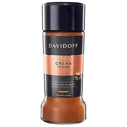 Davidoff Crema Intense Coffee 100% Arabica, 3.17 oz ℮ 90 g, 2 Pack - Double intense pleasure!