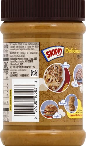 Skippy Peanut Butter Natural Chunk 425g