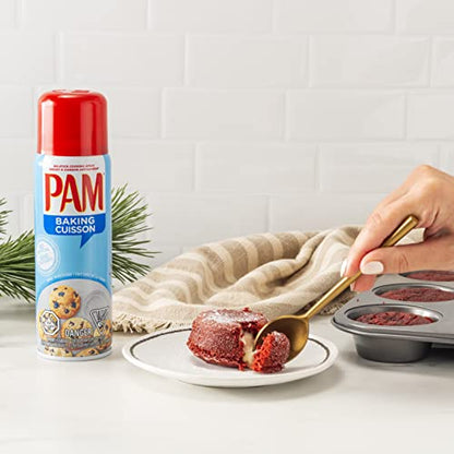 Pam Baking Cuisson No-Stick Cooking Spray, 141g - "No-stick baking convenience!"