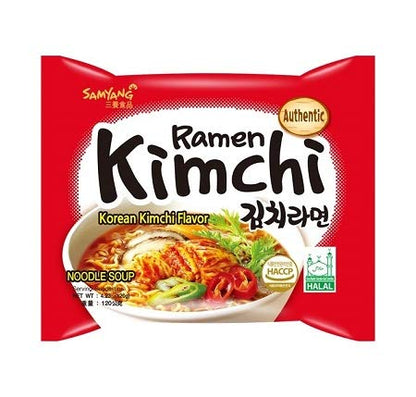 Samyang Buldak 2X Spicy Noodles 2 & Ramen Kimchi Spicy Noodles 2 &Cream Carbonora 1 Noodles (Pack of 5) (700gm) (Imported) Instant Noodles Non-vegetarian (5x140 g)(Combo Pack)