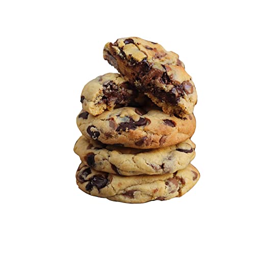 London Biscuits Classic Milk Chocolate Chunk Cookies, 5.6 oz / 160g - "Classic Chocolate Crunch!"