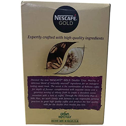 Nescafe Gold Double Choc Mocha Powder Pouch, 184 gram, Bag - "Gold Double Choc Mocha - A Chocolate Dream in a Pouch!"