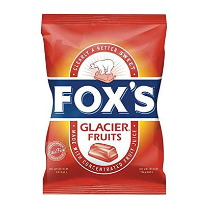 Fox's Glacier Fruit Pack of 4 Pouch, 4 x 195 g - Four pouches of assorted fruit sweets!