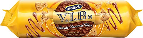 McVitie's VIBs Caramel Biscuits 250g - "VIBs Caramel Biscuits!"