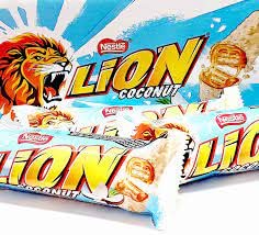 Nestle Lion Bar With Dried Coconut Flavour 5 Pack 150g - "Lion Bar Coconut - 5 Pack, 150g of Coconut Flavoured Chocolate!"