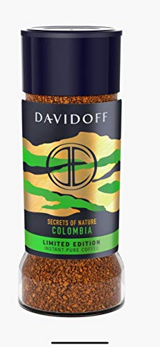 Davidoff Secrets of Nature Colombia Ltd Edition Bottle, 100 g Coffee Powder, Bottle - Colombian secrets!