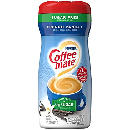 Nestlé Sugar Free French Vanilla Coffee Mate Bottle, 289 G - "Sugar Free French Vanilla Coffee Mate - 289g of Smooth Vanilla Creamer!"