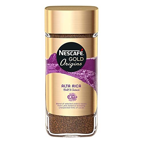 Nescafe Gold Origins Alta Rica Coffee. 100 Gram, Ground, Jar - "Alta Rica Gold - Rich Ground Coffee from the Origins!"