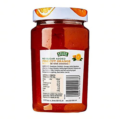 Stute Fine Cut Orange Marmalade Jam, 6 X 430 g