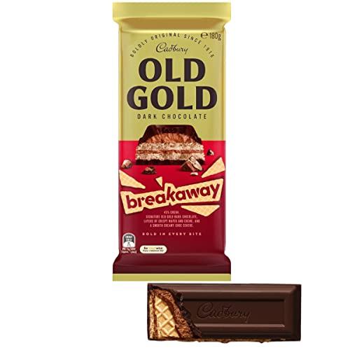 Cadbury Old Gold Breakaway Dark Chocolate, 6.35 oz / 180g - Dark chocolate breakaway