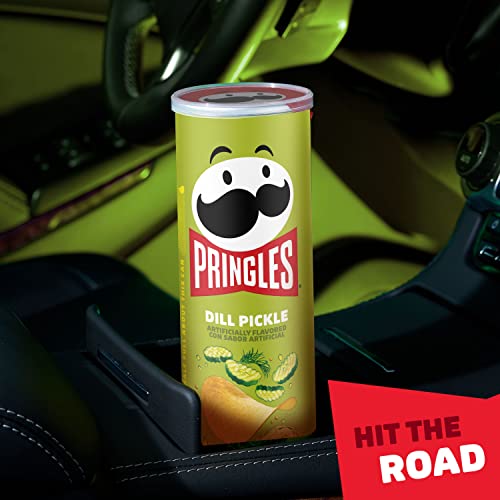 Pringles Screamin' Dill Pickle Potato Crisps, 158 Grams - Screamin' dill pickle Pringles!