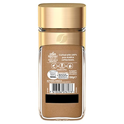 Nescafe Gold Espresso Italian Style Rich with Crema, Ground, 100 g Bottle, Glass Bottle - "Italian Style Espresso - Rich Gold Crema in Every Sip!"