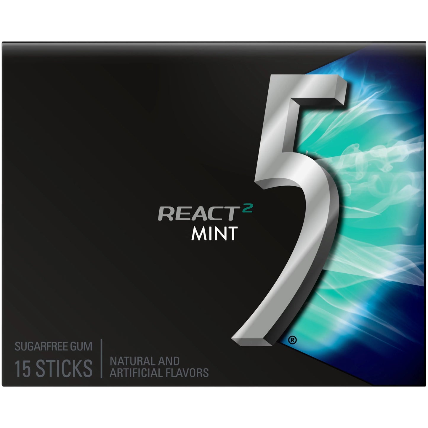 Wrigley's 5 Gum Variety Pack - Cobalt Peppermint, Watermelon, React, 15 Sticks Each, Pack of 3 (USA) - Discover Flavorful Variety