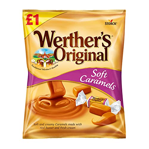 Storck Werther's Original Soft Caramels Candy,110g