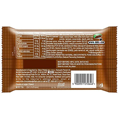 M & M MARS Chocolate- 2 Pack Pouch, 2 x 45 g - "Double Chocolate Delight!"