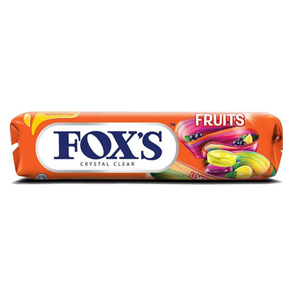 Fox's Crystal Clear Fruits Candy Stick, 1.34 oz ℮ 38 g, 2 Pack - Double fruit candy sticks!