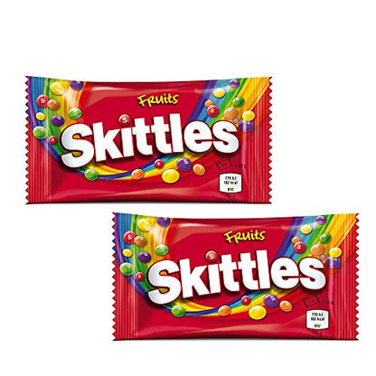 Skittles Fruits Sweets Imported,45g (Pack of 2)