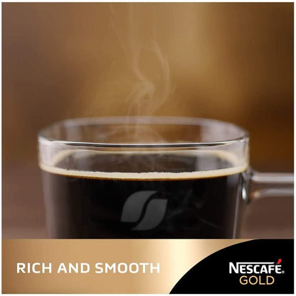 Nescafe Gold Blend Decaff Ground Coffee Glass Bottle Rich Aroma & Smooth Taste, 3.35 Oz ? 95 G - "Decaff Gold Blend - Rich Aroma, Smooth Taste!"