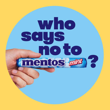 Mentos Mint Roll, 4 x 29 g - "Four Pack Mint Rolls!"