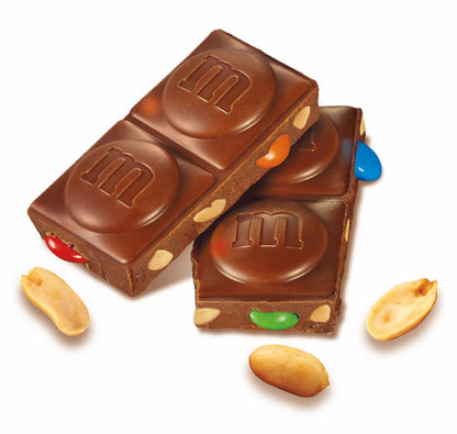 M&M's Peanut Milk Chocolate Bar, 165Gram - "Peanut Choco Bliss!"