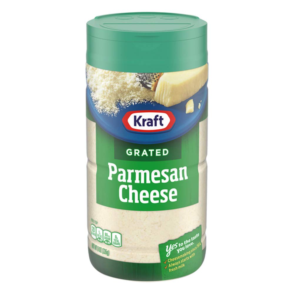 Kraft Parmesan Cheese Grated, 226 g - "Parmesan Perfection!"