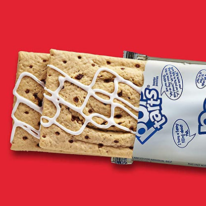 Pop Tarts Frosted Cinnamon Roll Pack of 4 Pouch, 4 x 400 g - "Cinnamon roll bliss!"