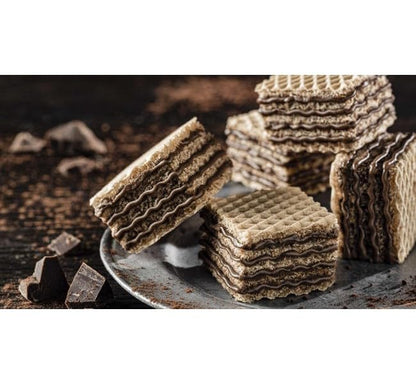 Loacker Quadratini Chocolate Bite Size Wafer Cookies,125 GMS