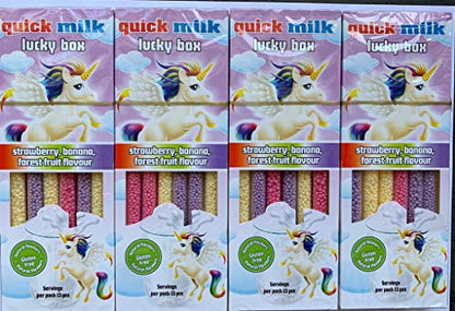 Quick Milk Flavouring Sippers (13 Straws) - Flavored sipper straws, pack of 13!