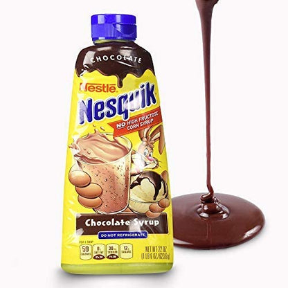 Nesquik Chocolate Syrup , 623 g - "Chocolate Syrup Nesquik - Rich and Delicious Chocolate Syrup!"