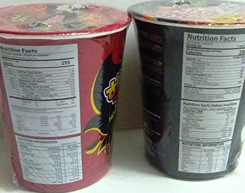 Samyang Combo of Buldak Cup and 2x Spicy Cup -2 Pcs