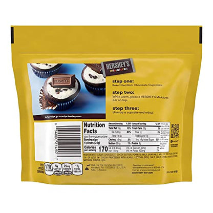 Hershey's Miniature, 2 X 294 g - Double the delight with two packs of Hershey's mini treats, 294g each.