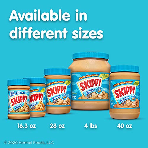 Skippy Peanut Fat Reduced Creamy Butter, 462g