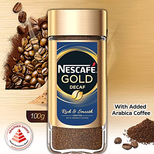 Nescafe Gold Decaf 100g Imported - "Imported Gold Decaf - Rich Flavor Without Caffeine!"