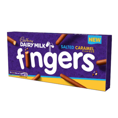 Cadbury Dairy Milk Salted Caramel Fingers 114g - Salted caramel fingers