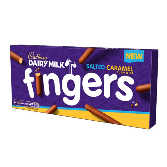 Cadbury Dairy Milk Salted Caramel Fingers 114g - Salted caramel fingers