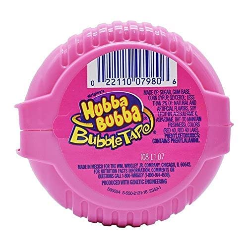 Hubba Bubba Awesome Original Bubble Tape Pouch, 56 g - Classic original bubble tape, 56g of chewy delight.