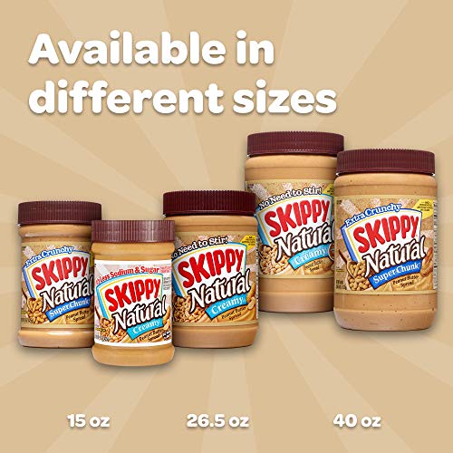 Skippy Peanut Butter Natural Chunk 425g