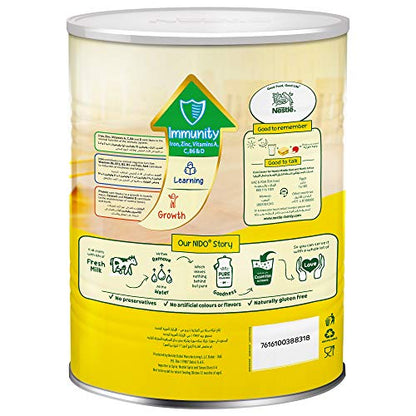 Nido Fortified Milk Powder 900g - "Nido Fortified Milk Powder - 900g of Creamy, Nutritious Goodness!"