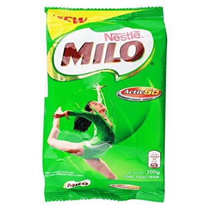 Nestlé Milo Activ Go Pouch, 300G, Pack of 1, Multicolour - "Milo Activ Go - 300g Pouch of Chocolatey Energy, Multicolour!"