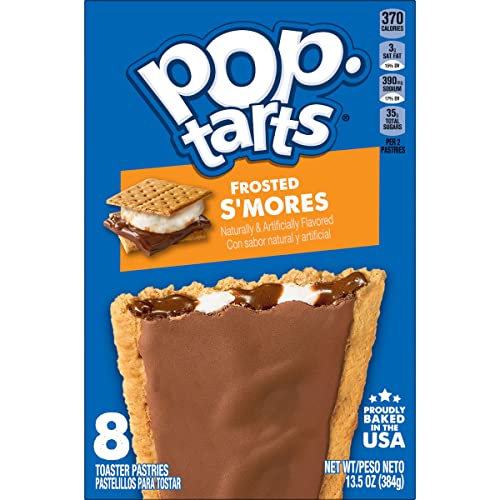 Pop Tarts Frosted S'Mores, 384 g - "S'mores frosted Pop-Tarts!"