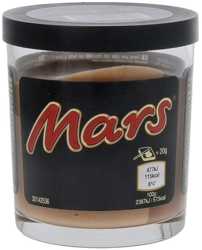 Mars Chocolate Spread, 200g - "Smooth Chocolate Spread!"