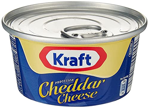 Kraft Processed Cheddar Cheese Tin, 100 g (Pack of 2) - "Cheddar Duo Pack!"