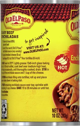 Old El Paso Hot Red Enchilada Sauce, 283 g - "Fiery and delicious!"