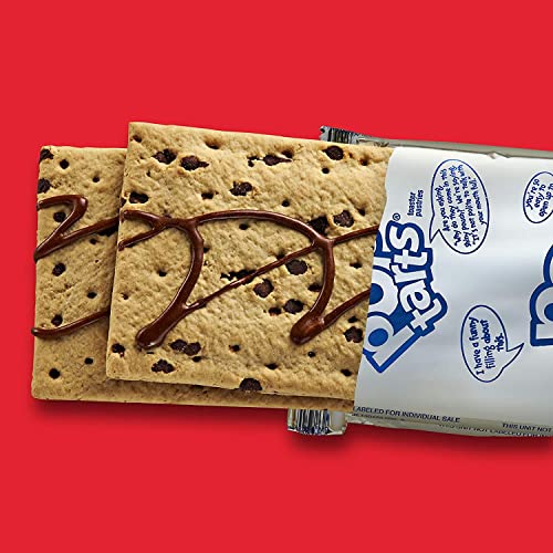 Pop Tarts Frosted Chocolate Chip Pack of 4 Pouch, 4 x 416 g - "Four-pack of chocolate chip!"