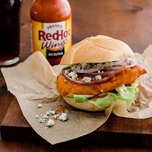 Frank's RedHot Hot Buffalo Wings Sauce: 12 OZ - Hot buffalo wings sauce!