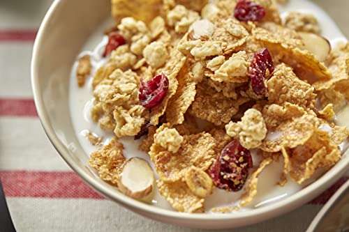 Great Grains Cranberry Almond Crunch Cereal, 396g - A perfect blend of cranberries and almonds for a crunchy start.