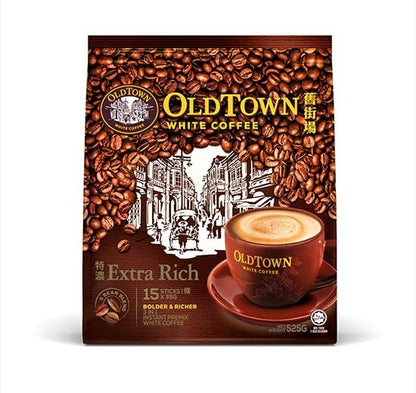 OldTown White Coffee Extra Rich, 15 X 35gm - "Indulge in extra richness!"