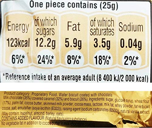 Twix Chocolate Bar, 50 g