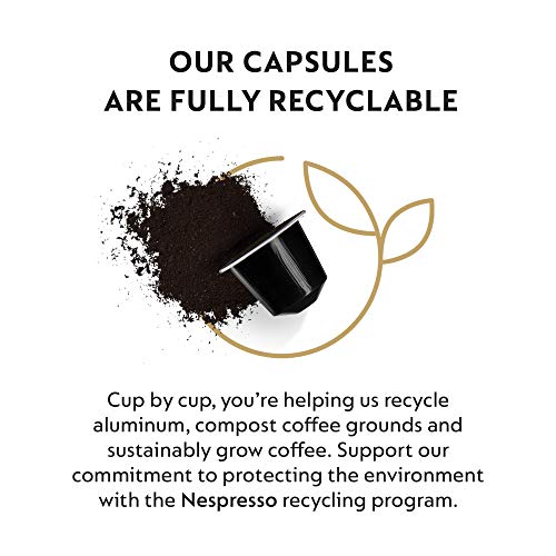 Nespresso Ispirazione Ristretto Italiano, Original Line Coffee Capsules, Dark Roast Espresso, 20 Count Coffee Pods, Brews 1.35 oz